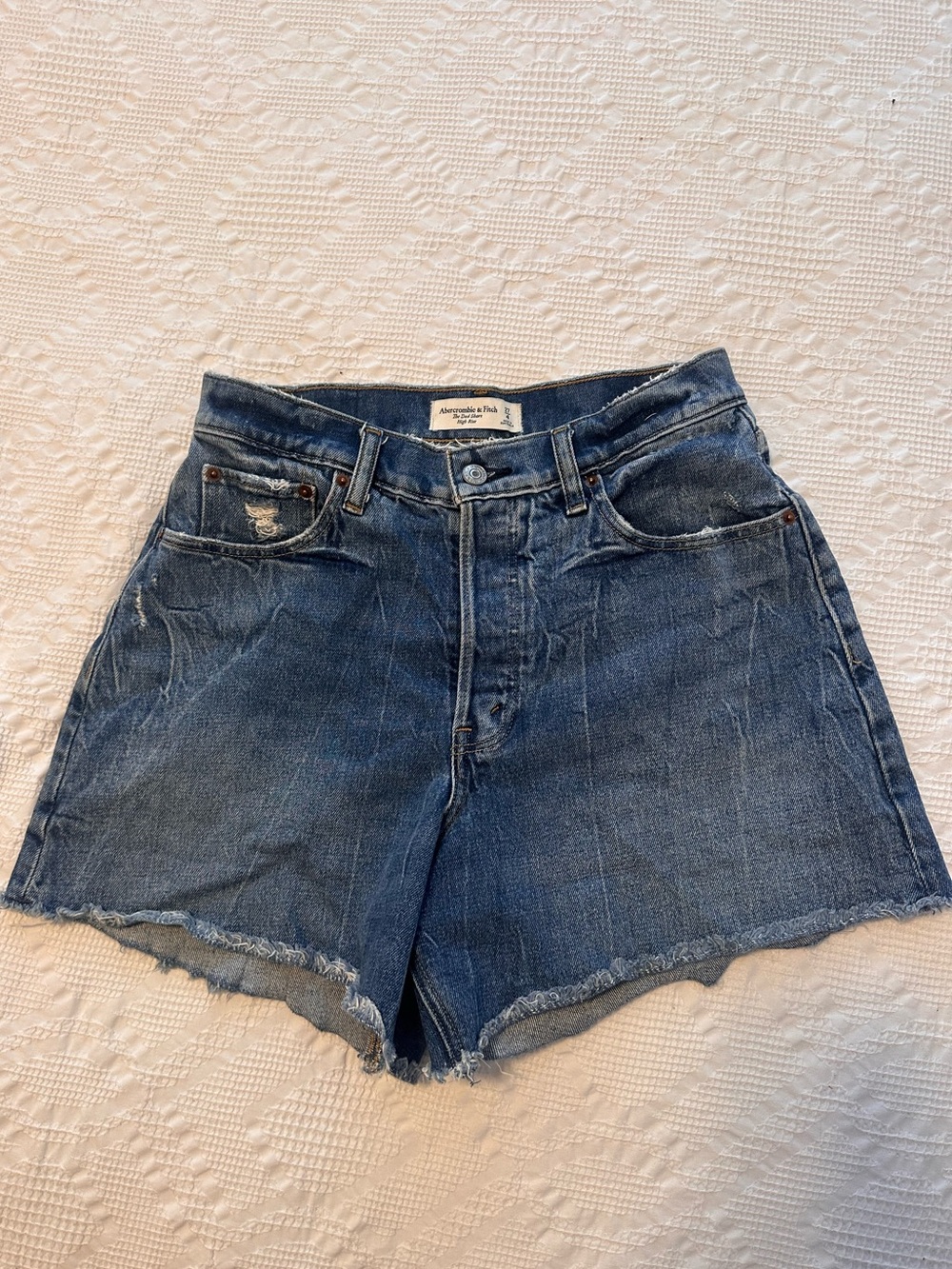 Curve love high rise dad shorts Abercrombie 27 - Picture 4 of 10